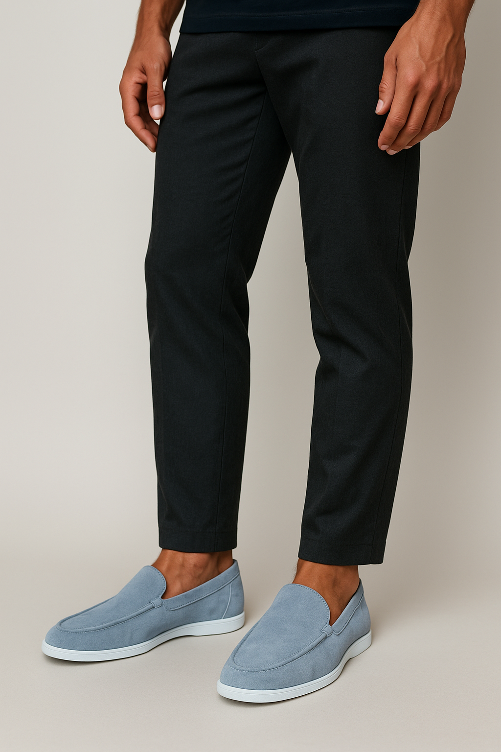 Loafers en suède élégants
