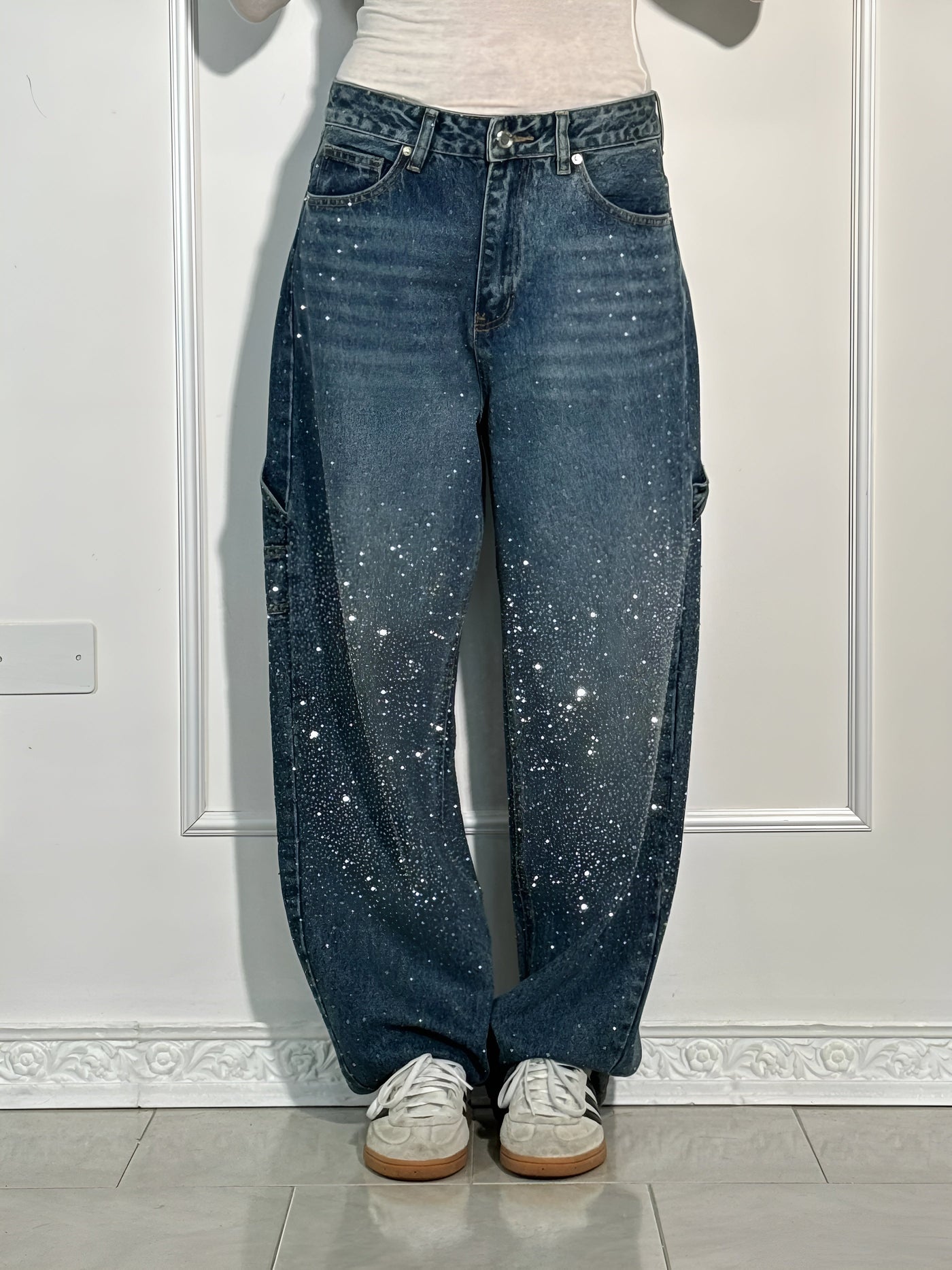 Molly™ | Jeans Brillants pour un Look Élégant