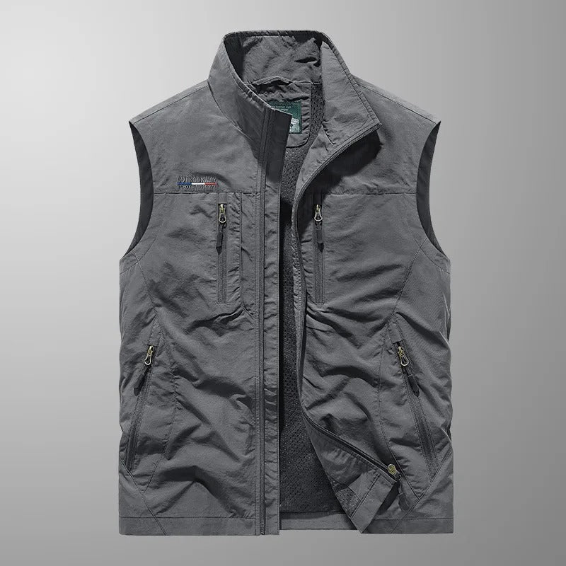 Tauno™ | Gilet Cargo Monitaskuinen – Léger, pratique et prêt pour l'aventure
