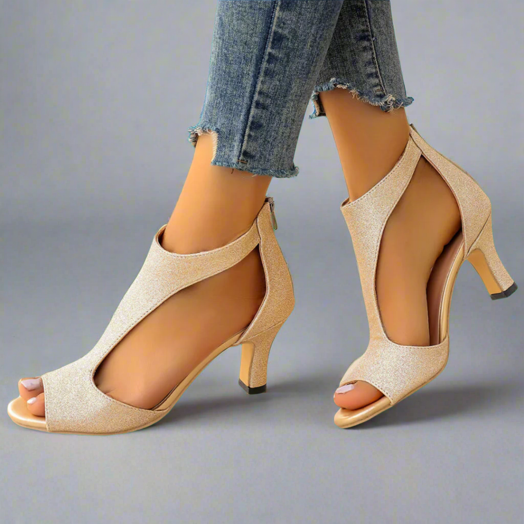 Heidrun | Sandales élégantes et confortables avec talons