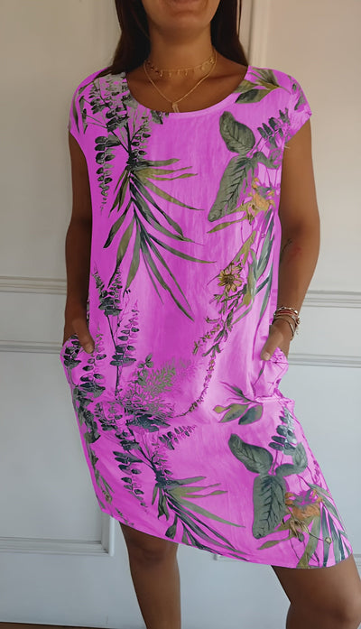 Isla™ | Robe Confortable avec Encolure Ronde