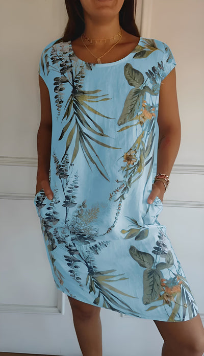 Isla™ | Robe Confortable avec Encolure Ronde