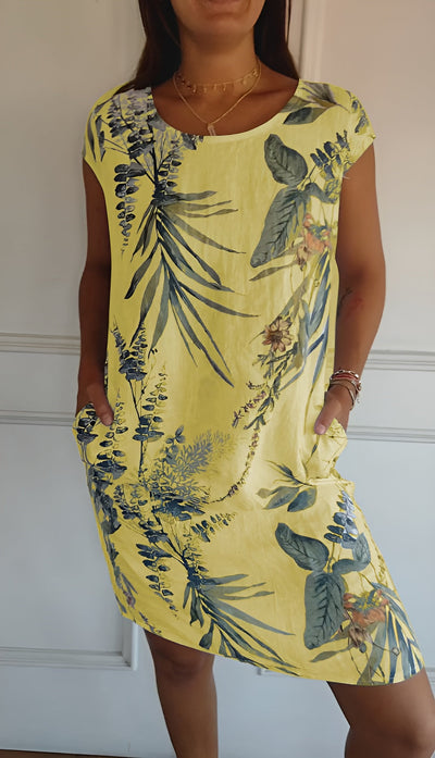 Isla™ | Robe Confortable avec Encolure Ronde