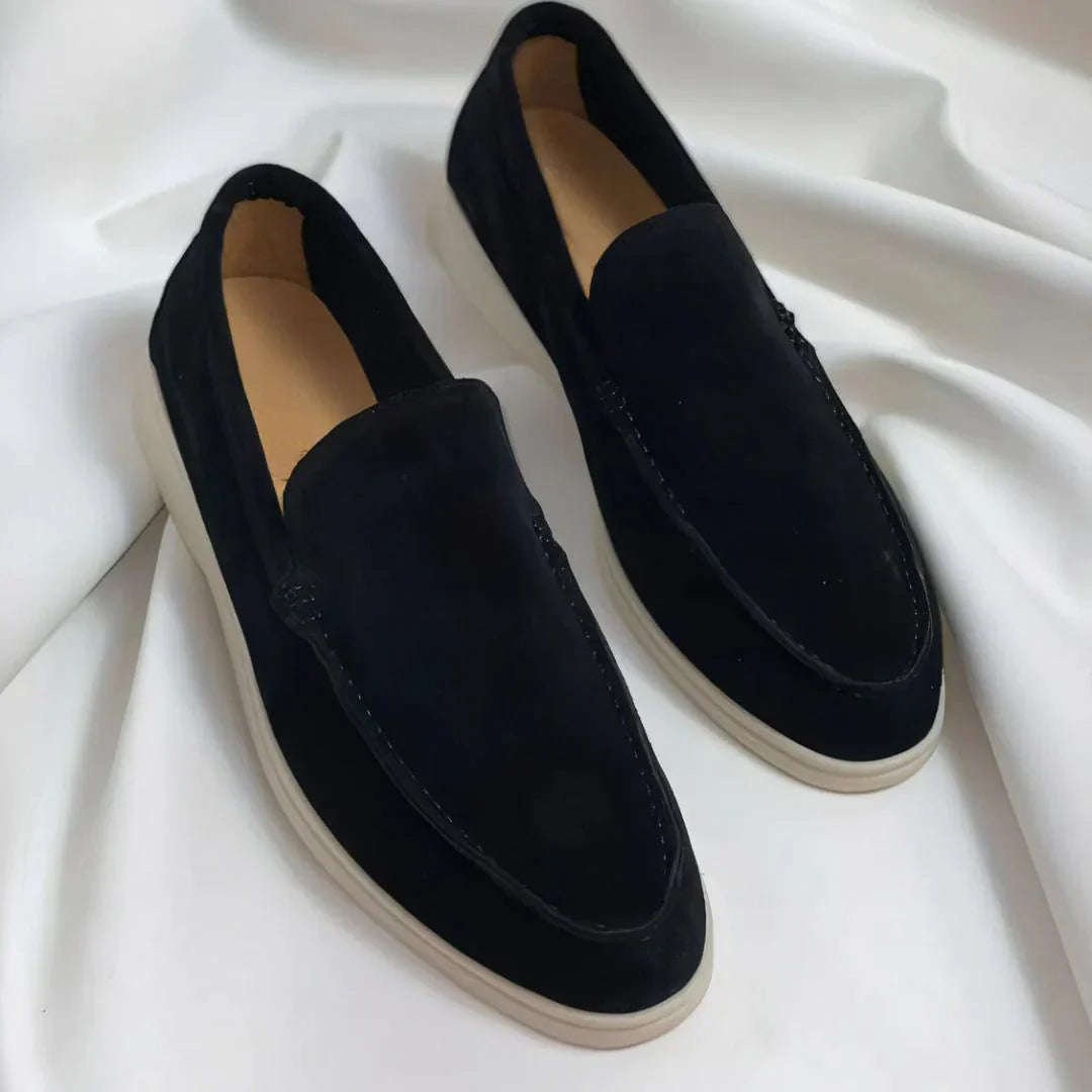 Loafers en suède élégants