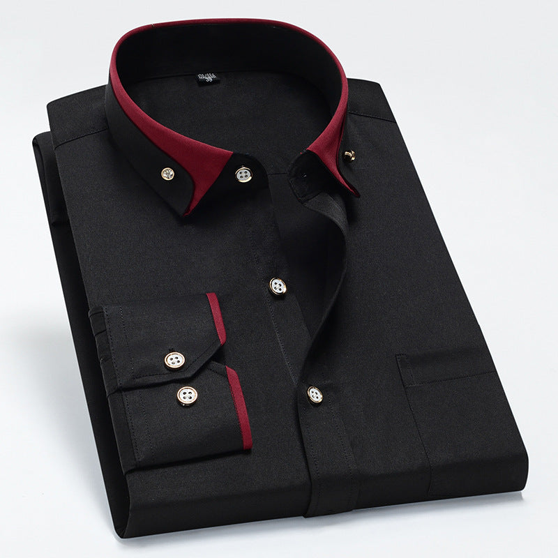 Juhani™ | Chemise à Manches Longues Smart Casual pour Hommes