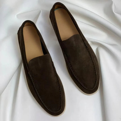 Loafers en suède élégants