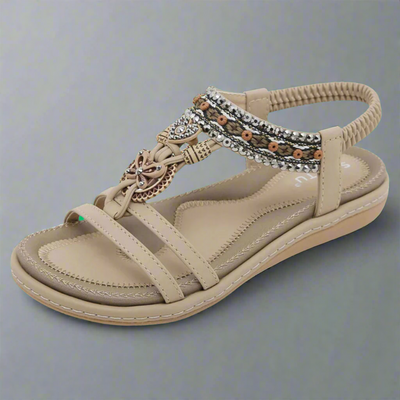 Felicitas | Sandales Boho faites à la main en matériaux premium