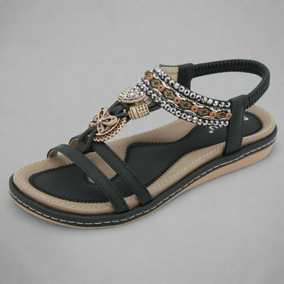 Felicitas | Sandales Boho faites à la main en matériaux premium