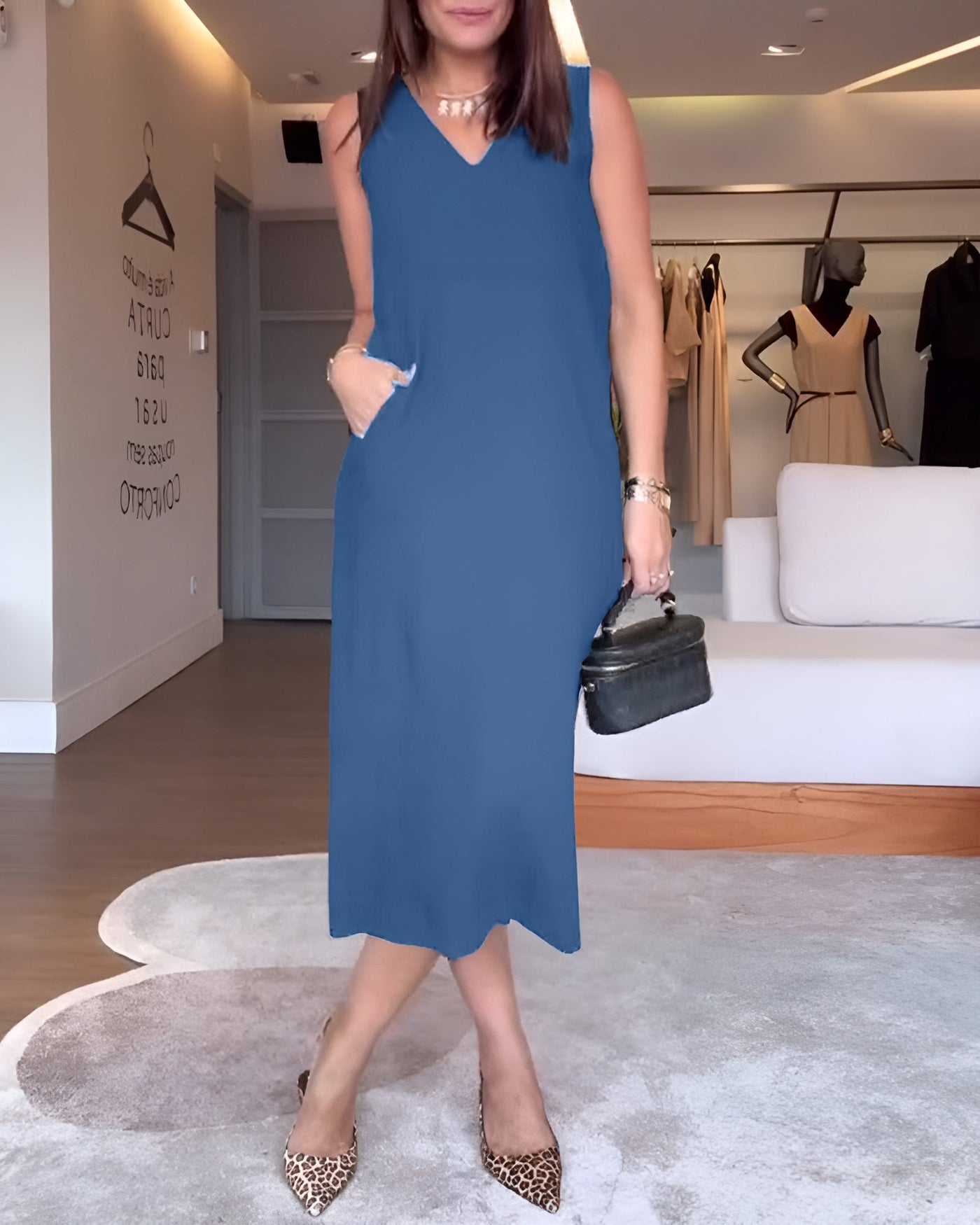 Emilia™ | La robe d'été sans souci – confort et style réunis