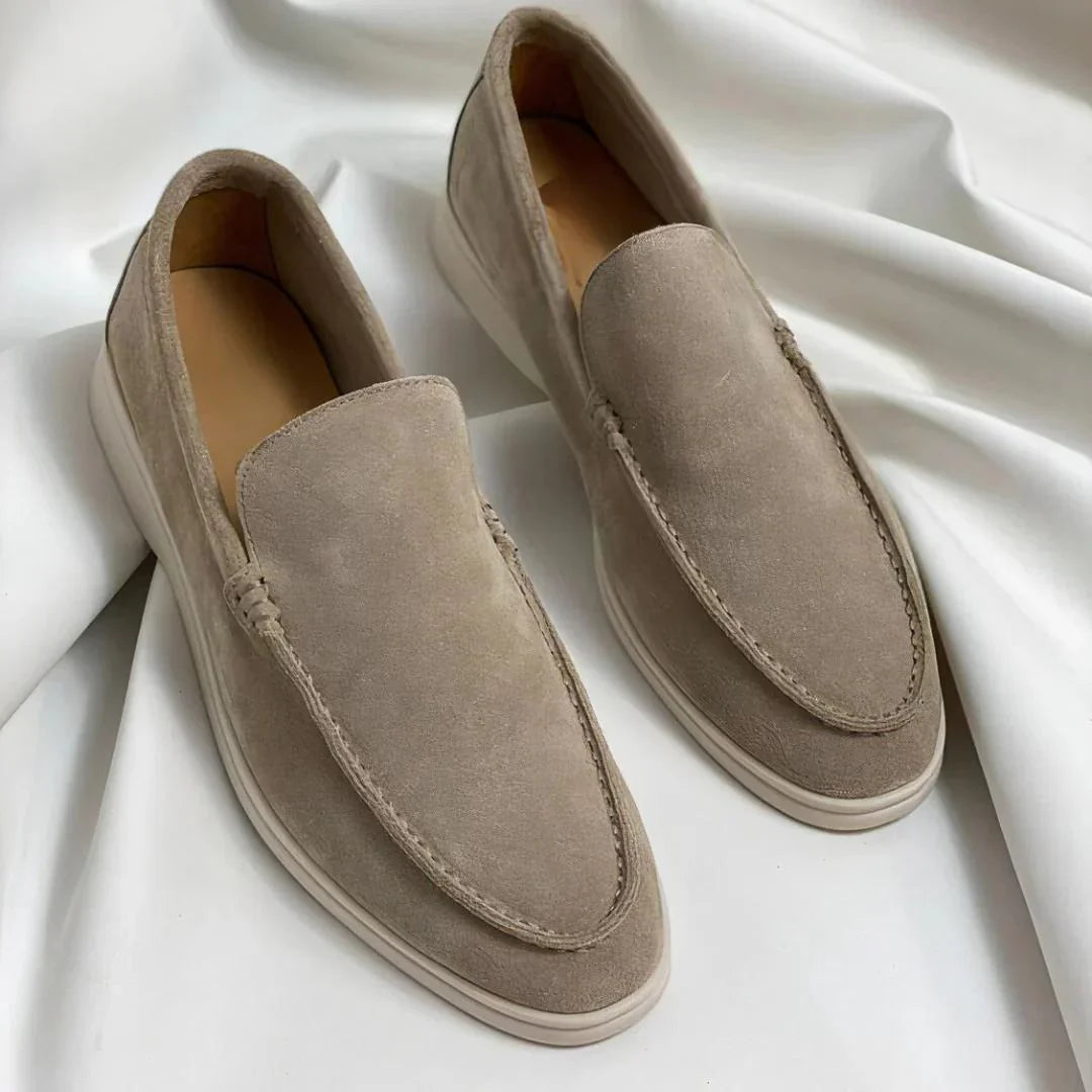 Loafers en suède élégants