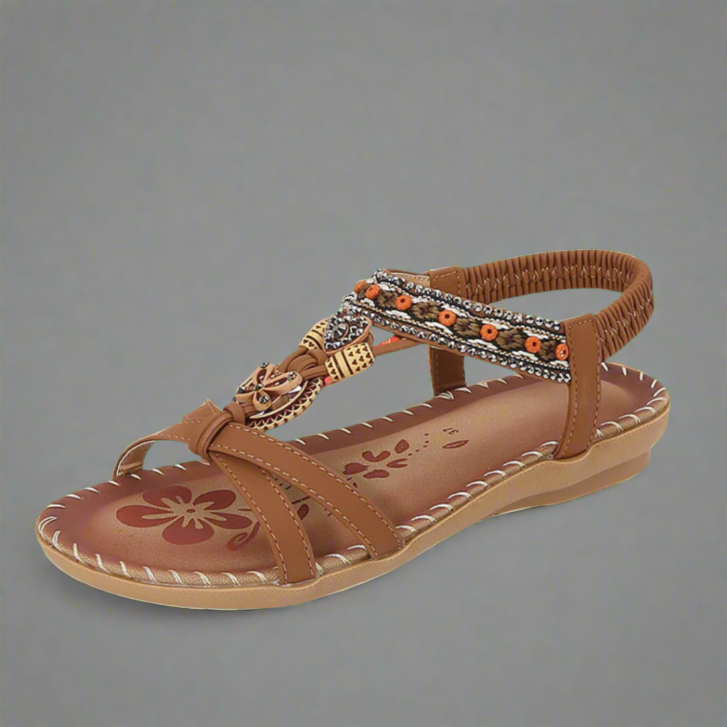 Corinna | Sandales d'été faites à la main en matériaux premium