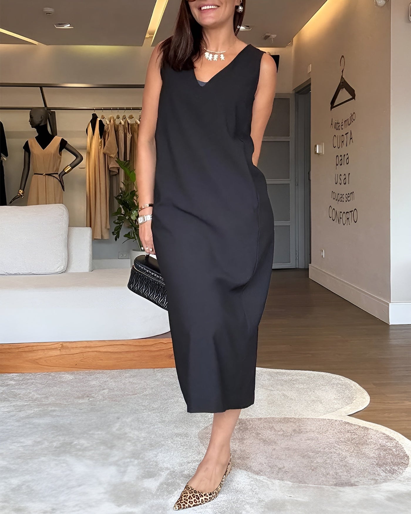 Emilia™ | La robe d'été sans souci – confort et style réunis