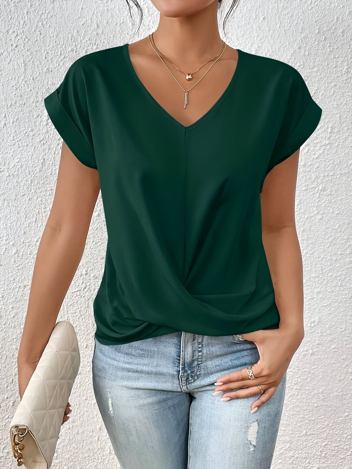 Joline™ | T-shirt à encolure en cœur