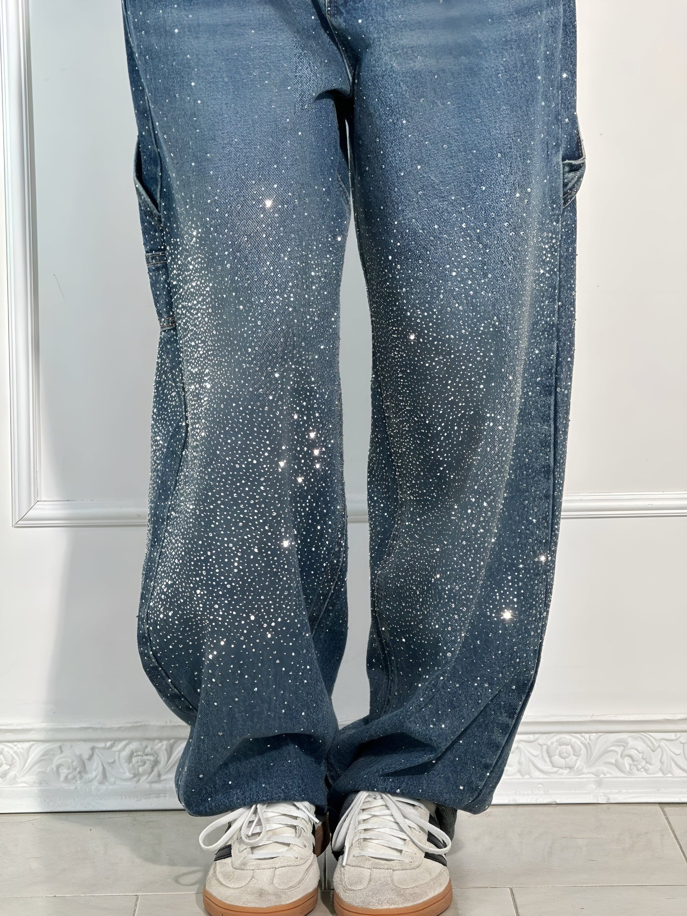 Molly™ | Jeans Brillants pour un Look Élégant