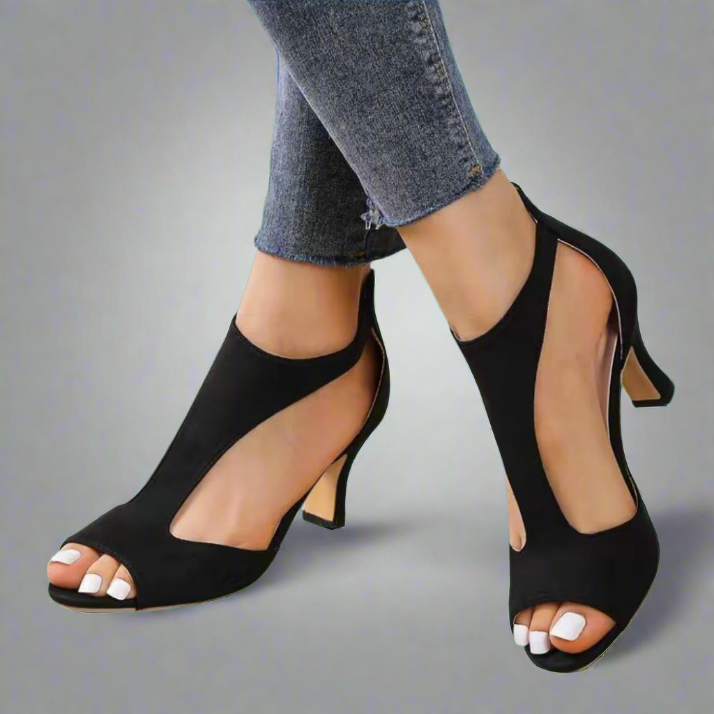 Heidrun | Sandales élégantes et confortables avec talons