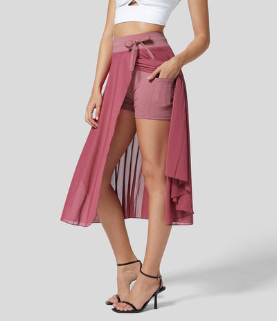 Lumi™ | Jupe 2-en-1 taille haute