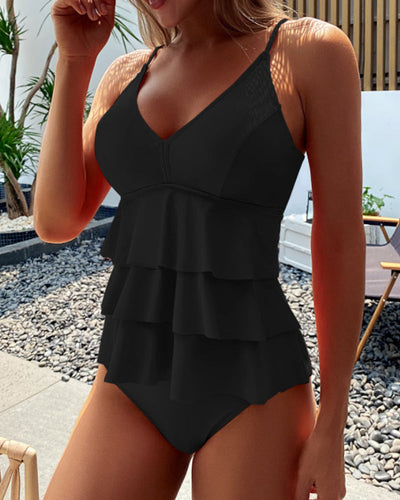 Lia - Maillot de Bain Élégant avec Volants