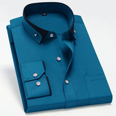 Juhani™ | Chemise à Manches Longues Smart Casual pour Hommes