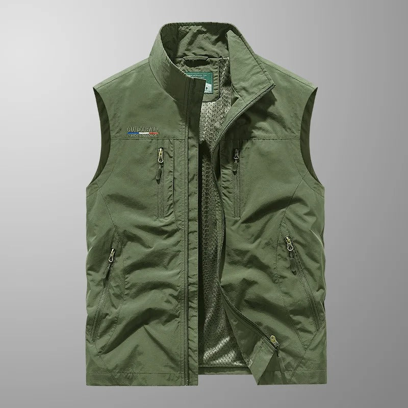 Tauno™ | Gilet Cargo Monitaskuinen – Léger, pratique et prêt pour l'aventure