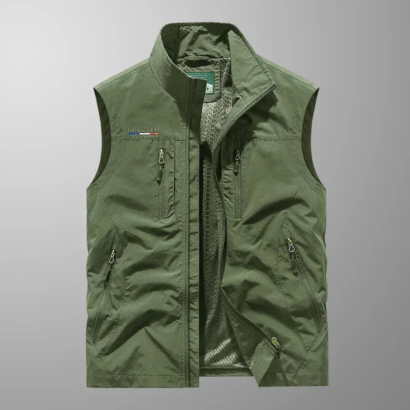 Tauno™ | Gilet Cargo Monitaskuinen – Léger, pratique et prêt pour l'aventure