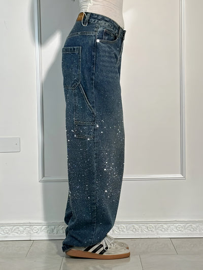 Molly™ | Jeans Brillants pour un Look Élégant