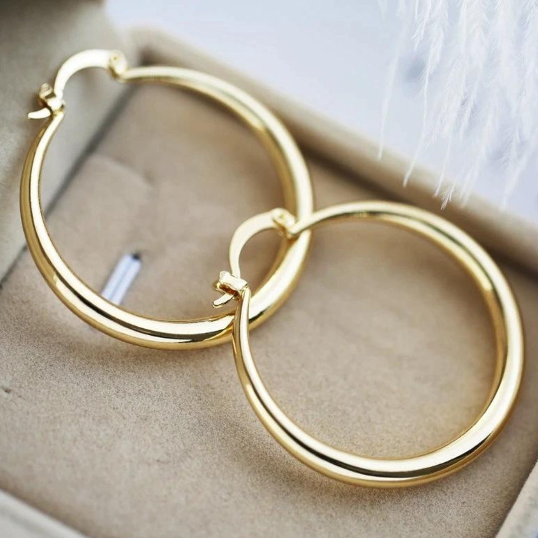 Matilda™ | Grandes boucles d'oreilles en or