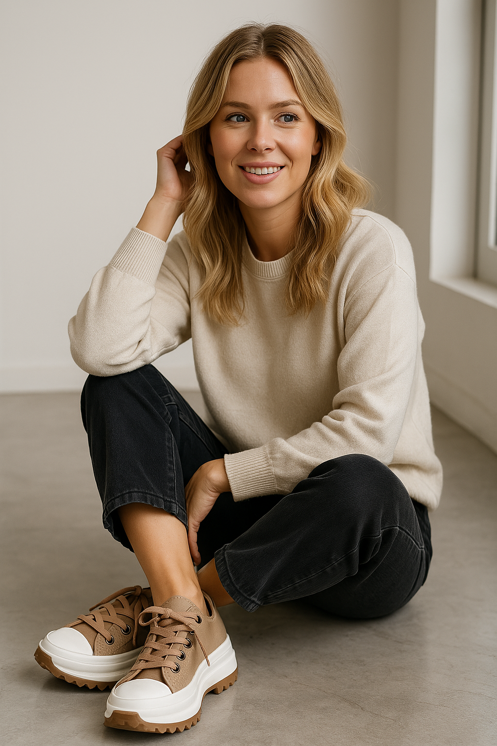 Marjatta™ | Chaussures en toile douces avec un talon stable – avancez confortablement et avec style dans la journée