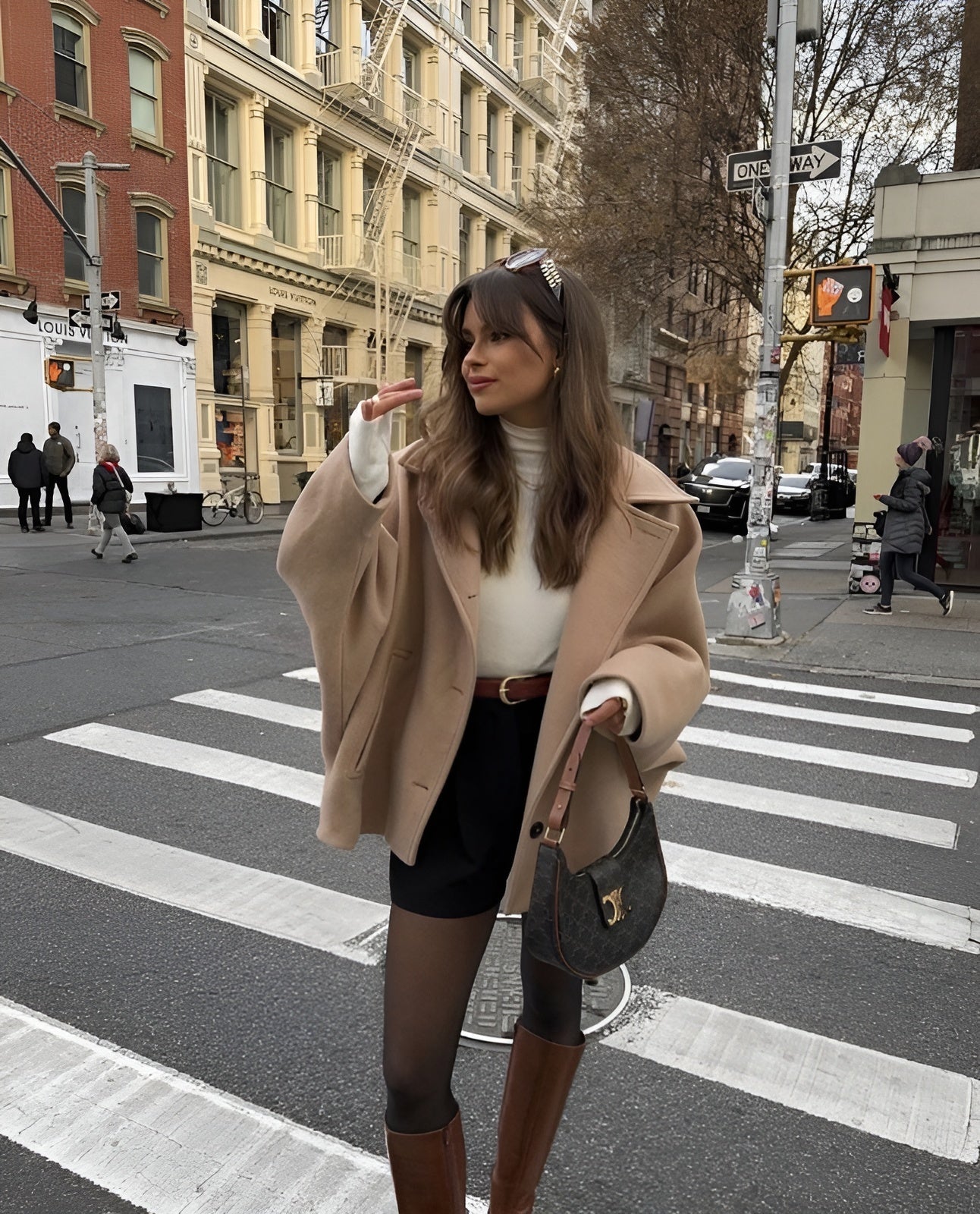 Lizzy | Veste en Laine Oversize Tendance