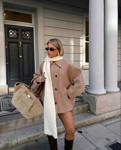 Lizzy | Veste en Laine Oversize Tendance