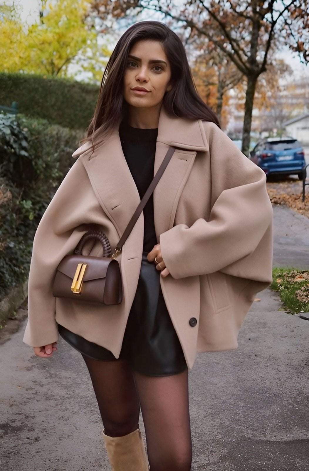 Lizzy | Veste en Laine Oversize Tendance