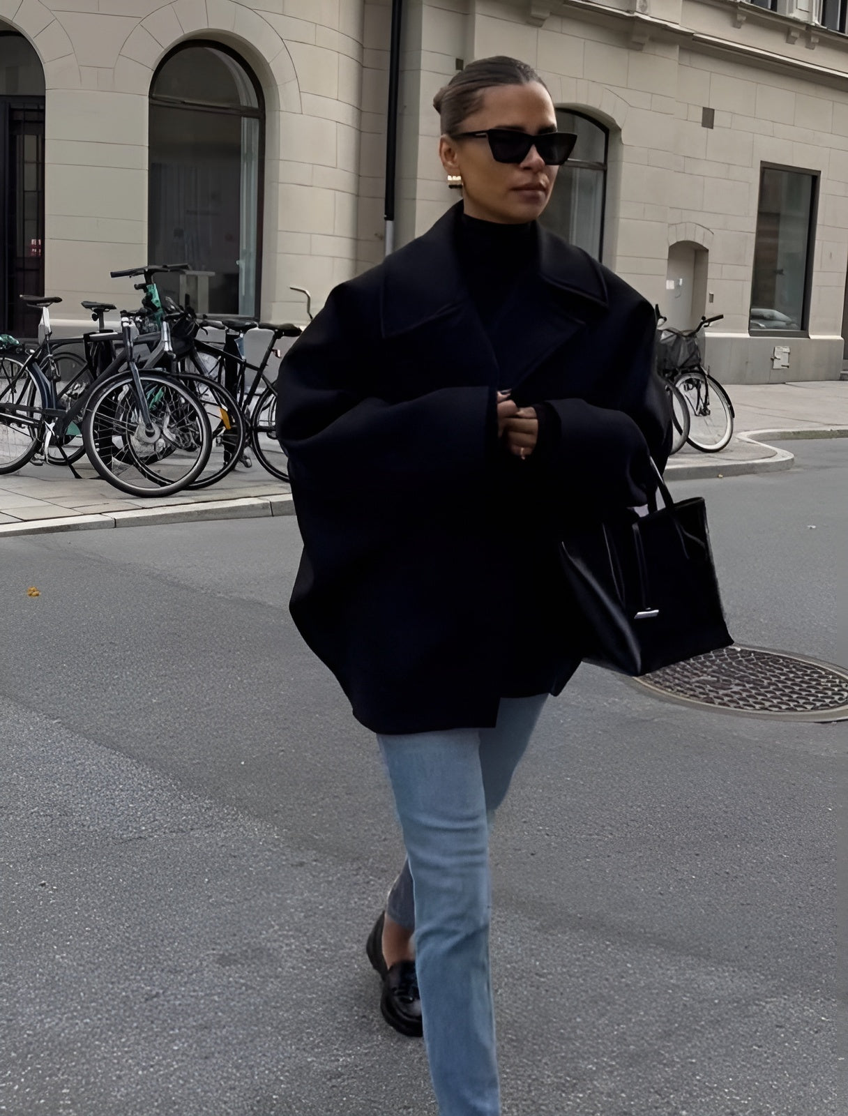 Lizzy | Veste en Laine Oversize Tendance