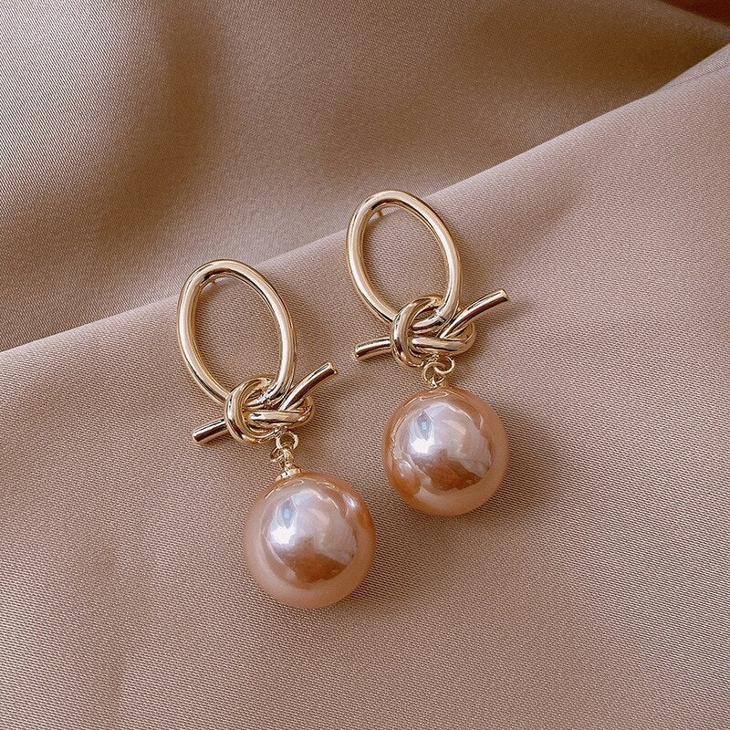 Freja™ | Boucles d'oreilles en or avec perles