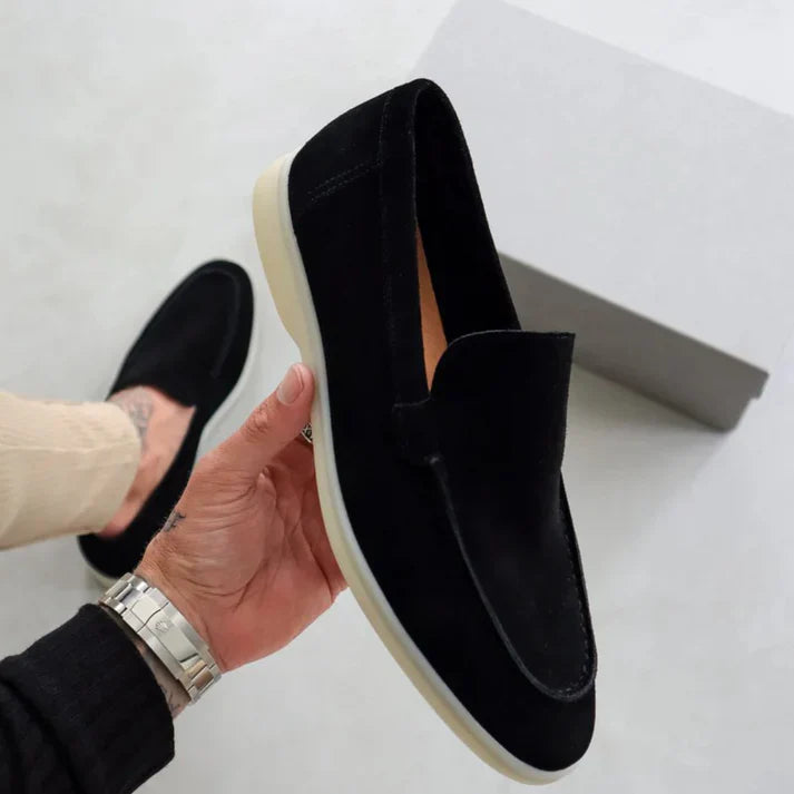 Loafers en suède élégants