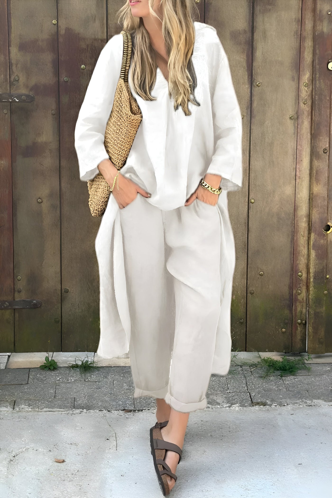 Märta™ | Ensemble Chic à Deux Pièces