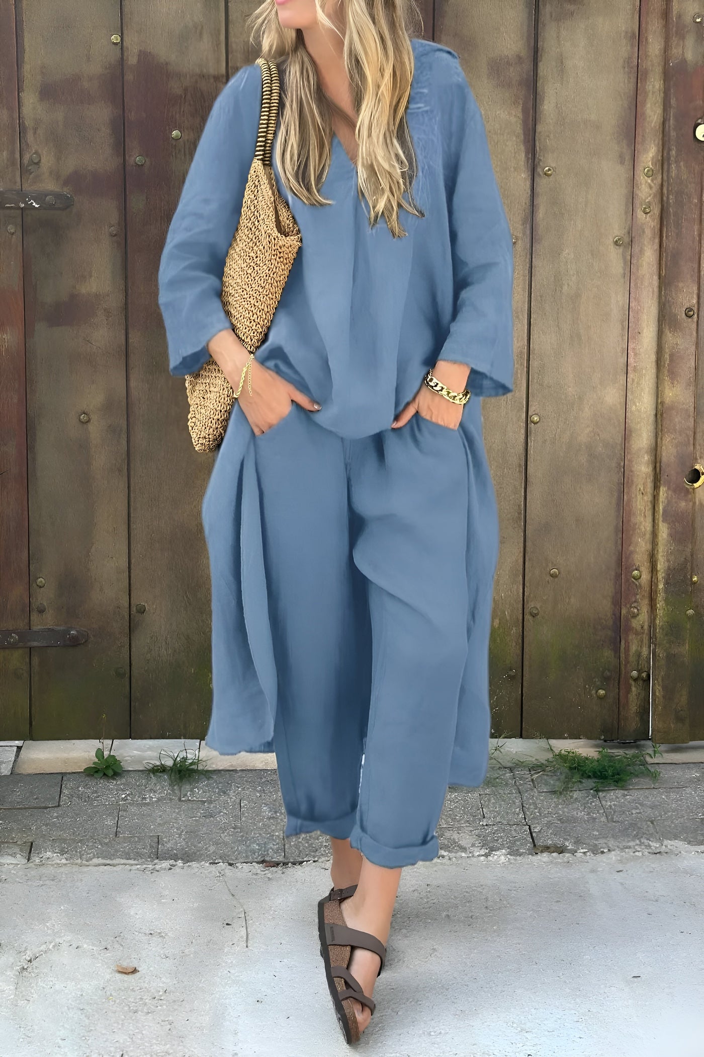 Märta™ | Ensemble Chic à Deux Pièces
