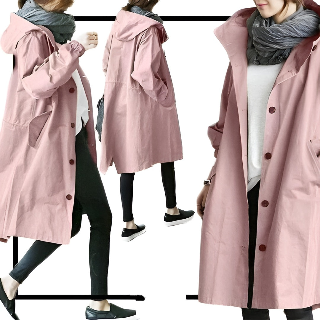 Sisko™ | Trench intemporellement élégant avec une touche d'élégance