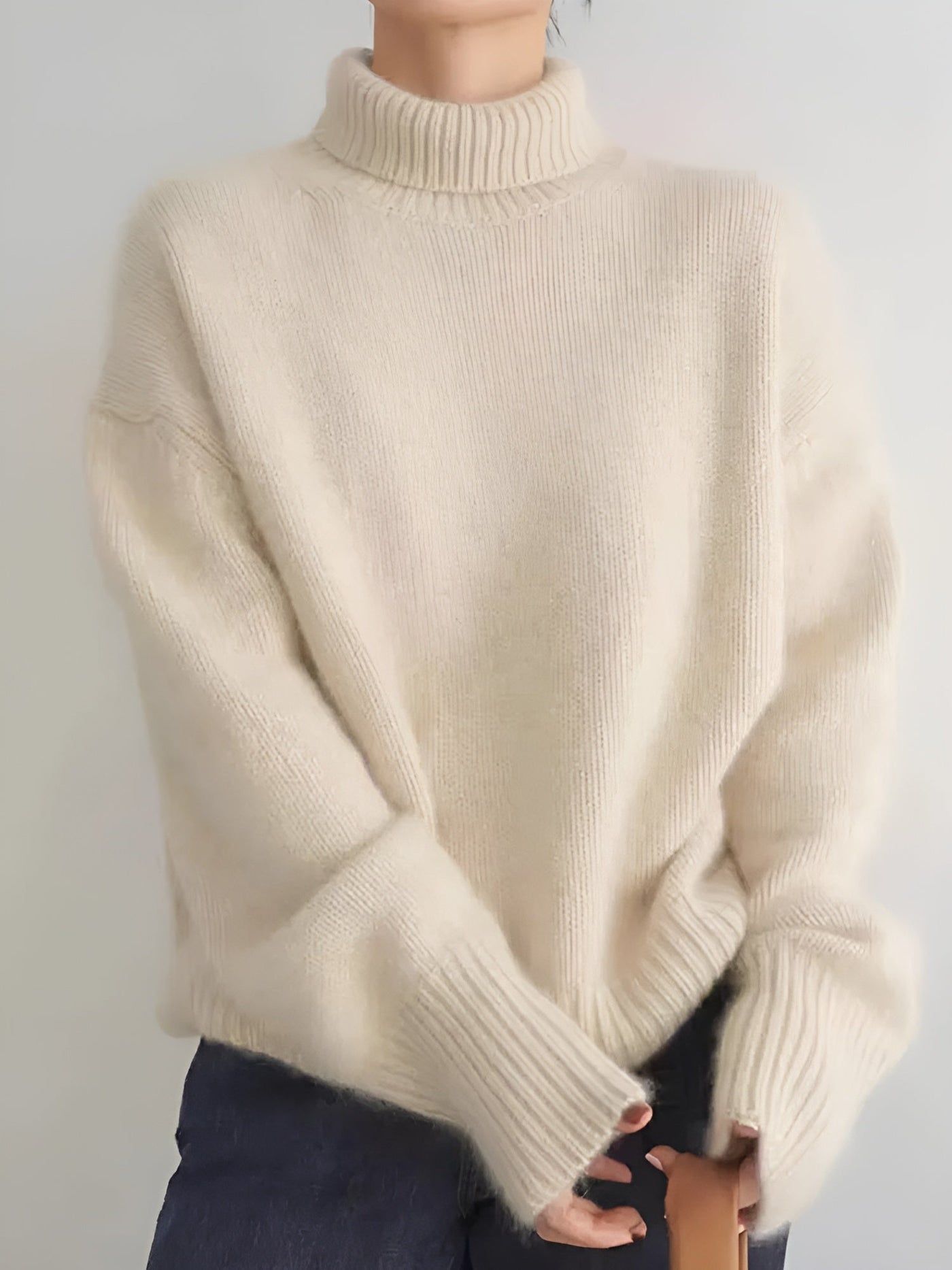 Tilda™ | Pull Col Roulé Élégant et Doux