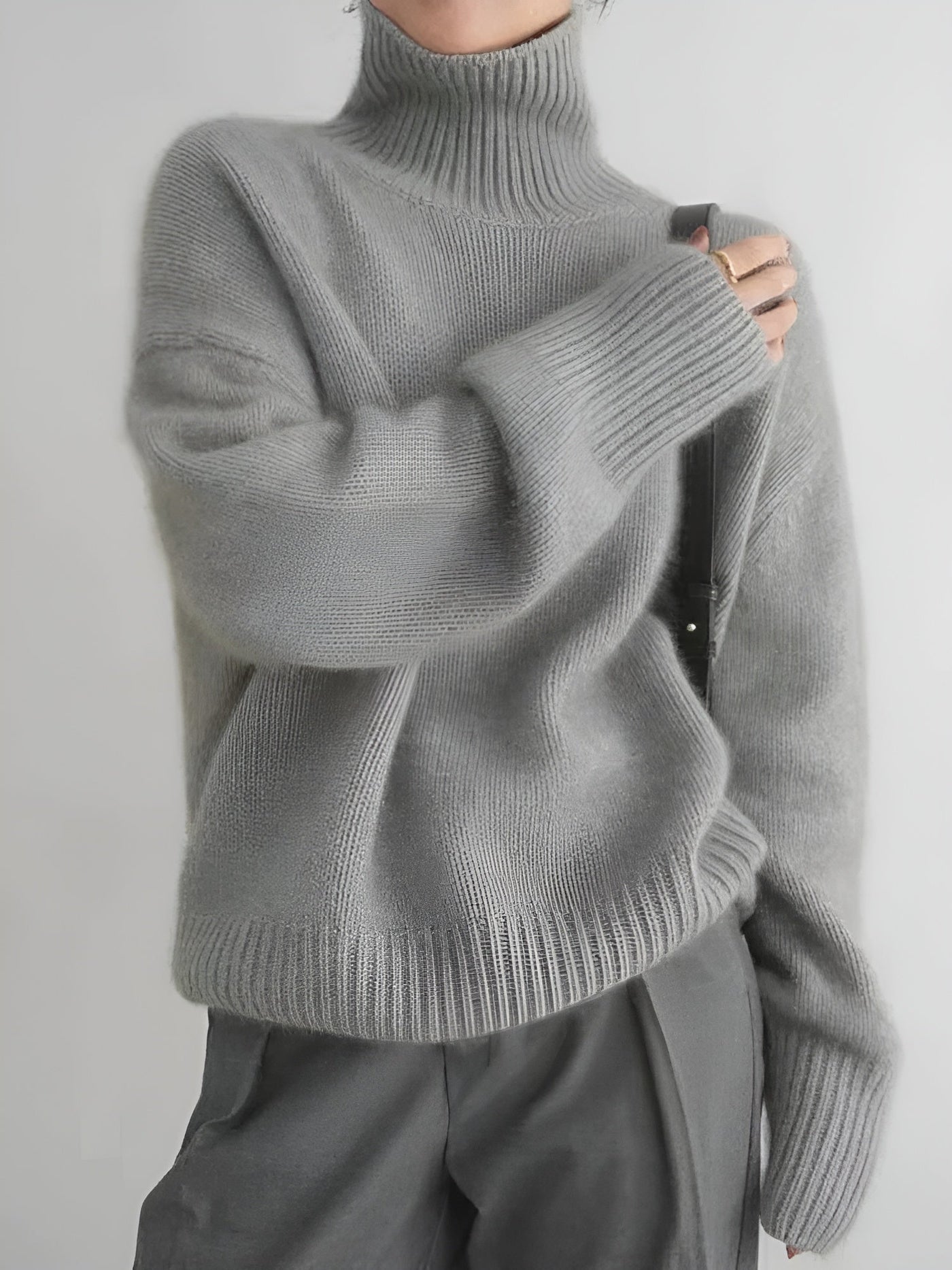 Tilda™ | Pull Col Roulé Élégant et Doux