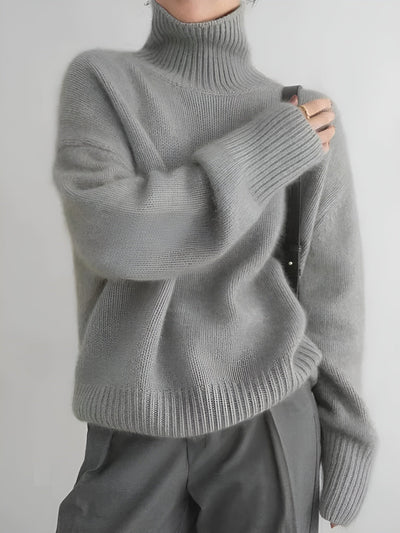 Tilda™ | Pull Col Roulé Élégant et Doux
