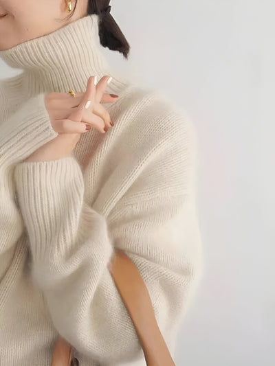 Tilda™ | Pull Col Roulé Élégant et Doux
