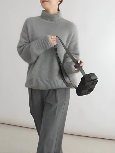 Tilda™ | Pull Col Roulé Élégant et Doux