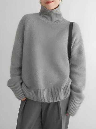 Tilda™ | Pull Col Roulé Élégant et Doux