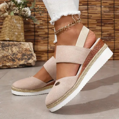 Antonia | Sandales orthopédiques avec talon, respirantes et relaxantes