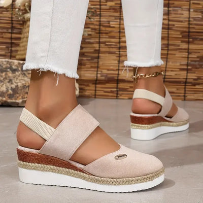 Antonia | Sandales orthopédiques avec talon, respirantes et relaxantes