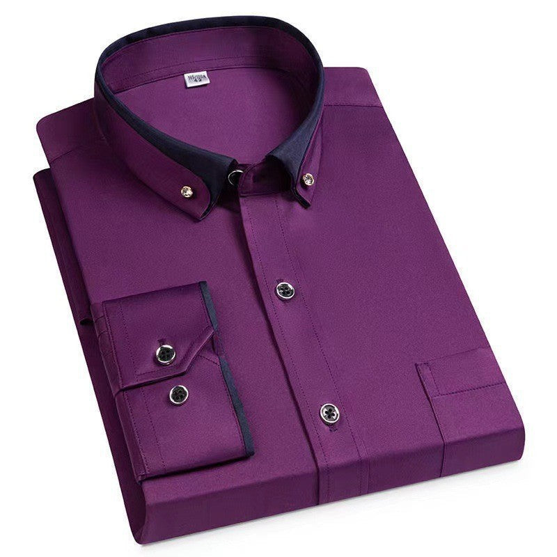 Juhani™ | Chemise à Manches Longues Smart Casual pour Hommes