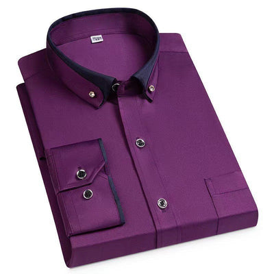Juhani™ | Chemise à Manches Longues Smart Casual pour Hommes