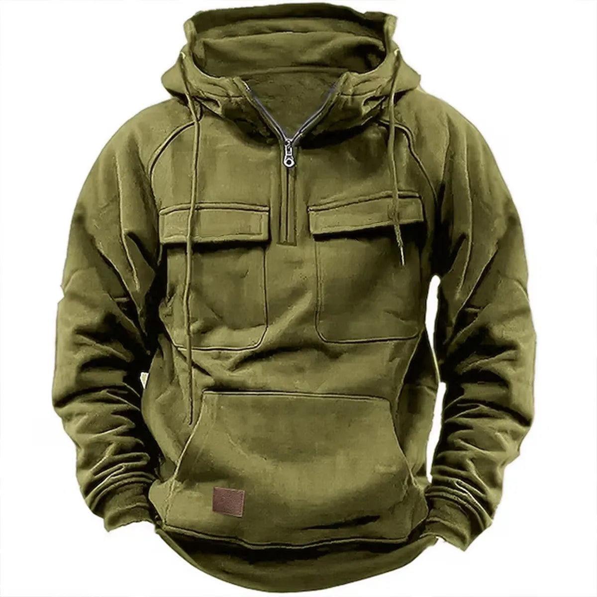 StyloMan - Sweat à capuche pour homme avec poche kangourou