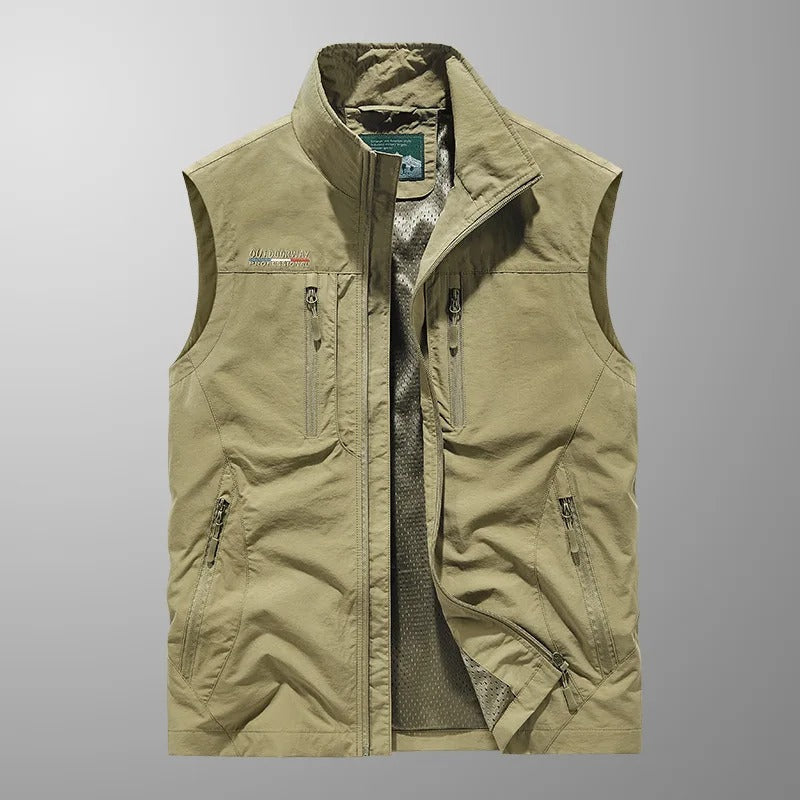 Tauno™ | Gilet Cargo Monitaskuinen – Léger, pratique et prêt pour l'aventure
