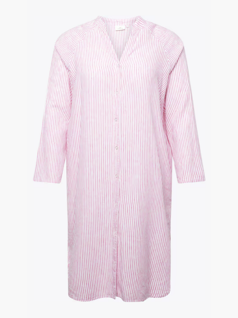 Sophia | Robe chemise à rayures élégante