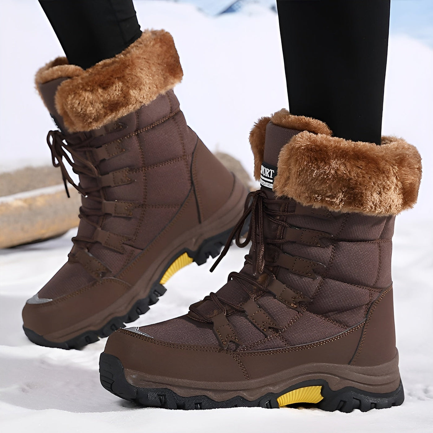 Maria™ | Bottes d'Hiver Chaudes avec Protection Imperméable